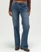 ABRAND Rene 99 Low Rise Womens Wide Leg Jeans image number 3