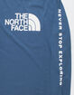 THE NORTH FACE Well Loved Half Dome Navy Mens T-Shirt image number 2