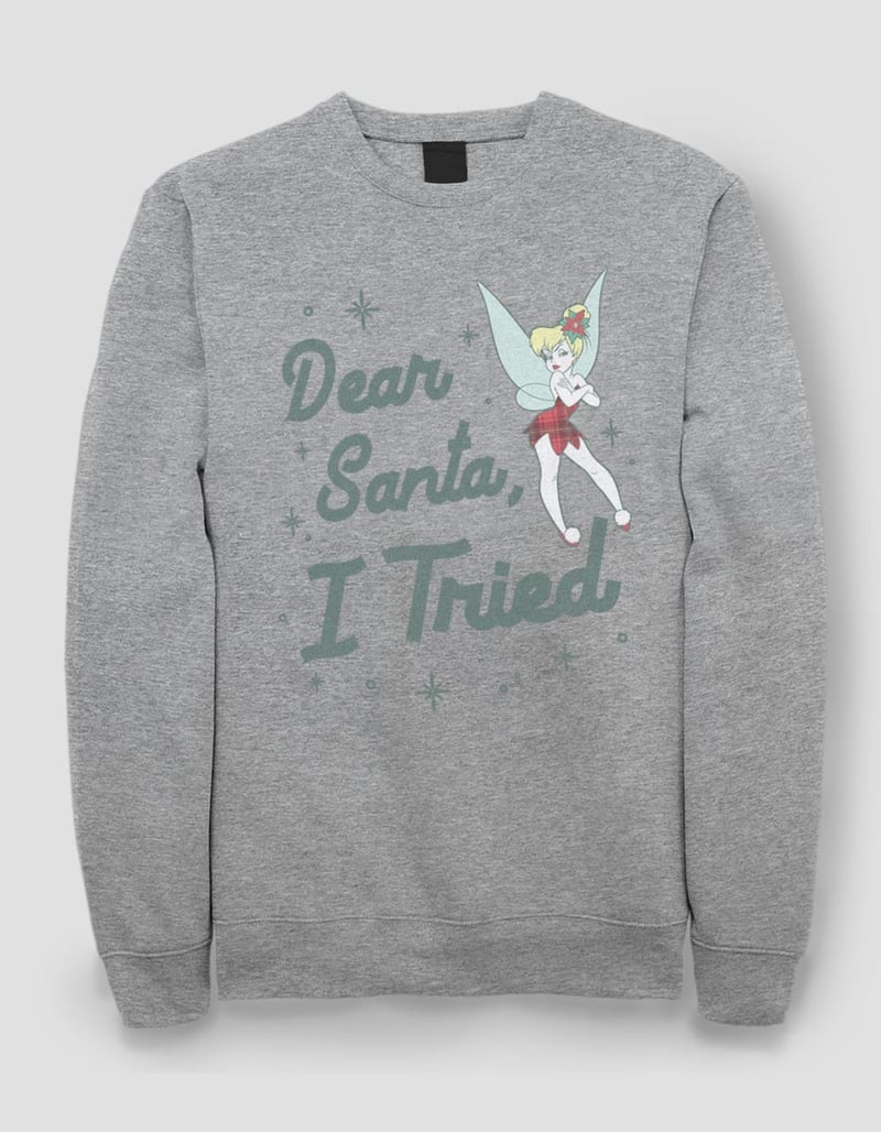 DISNEY I Tried Tinkerbell Unisex Crewneck Christmas Sweatshirt image number 0