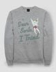 DISNEY I Tried Tinkerbell Unisex Crewneck Christmas Sweatshirt image number 1