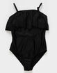 RAISINS Tranquillo Girls Ruffle One Piece Swimsuit image number 1