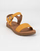 SODA Comfort Ankle Womens Mustard  Sandals image number 1