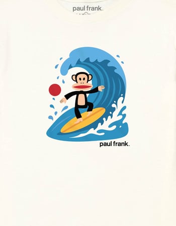 PAUL FRANK Surf Wave Unisex Kids Tee Alternative Image