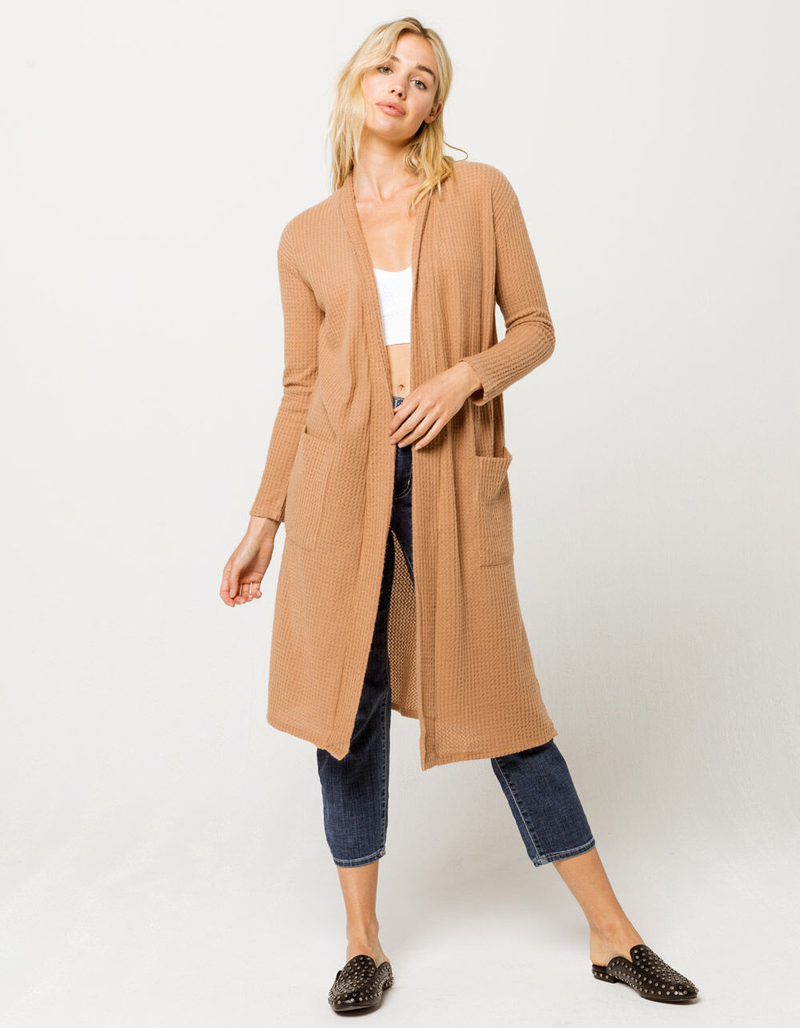 TIMING Thermal Womens Maxi Cardigan image number 0