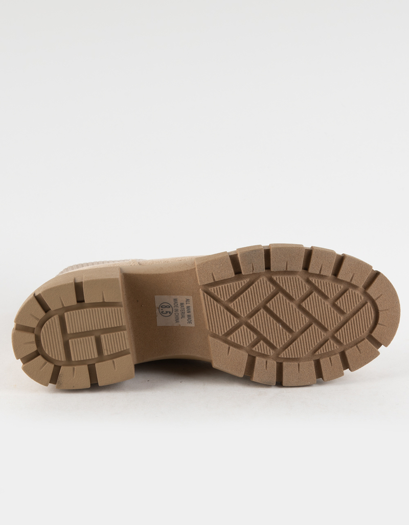 SODA Zordy Womens Sweater Knit Chelsea Boots image number 2