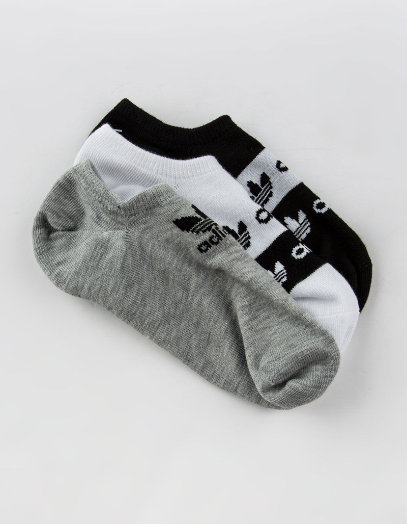 ADIDAS 3 Pack Stacked Forum Multi Womens No Show Socks image number 0