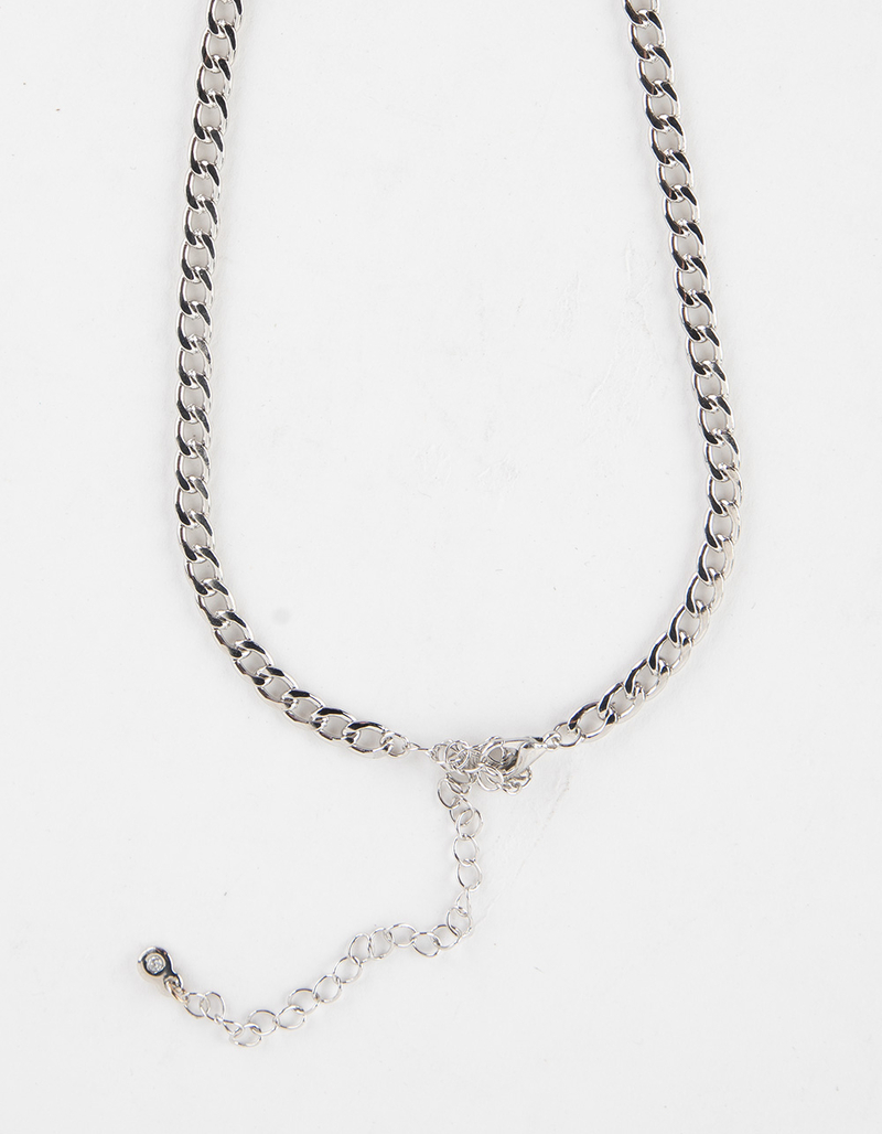 RSQ Link Cross Necklace image number 2