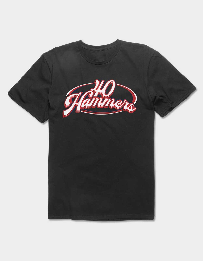 FORTY HAMMERS Circle Logo Unisex Tee image number 0