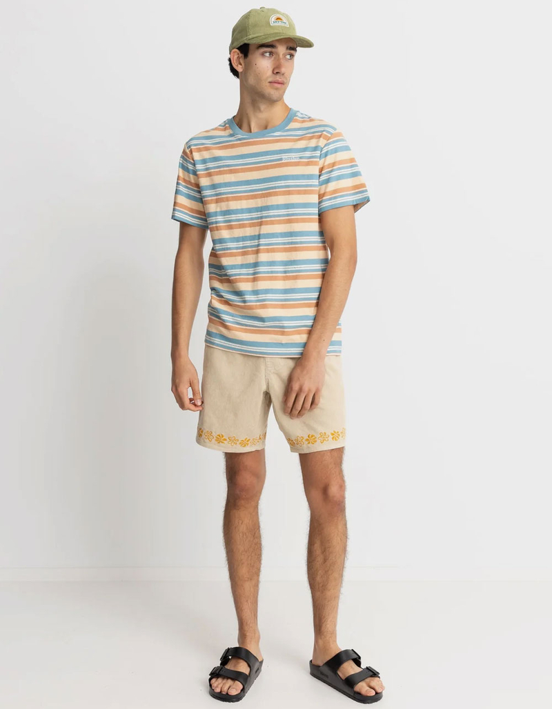 RHYTHM Everyday Mens Stripe Tee image number 5