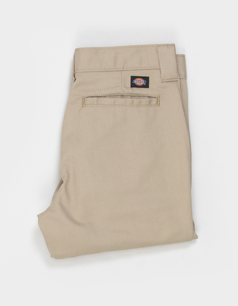 DICKIES Flex Boys Slim Taper Pants - KHAKI