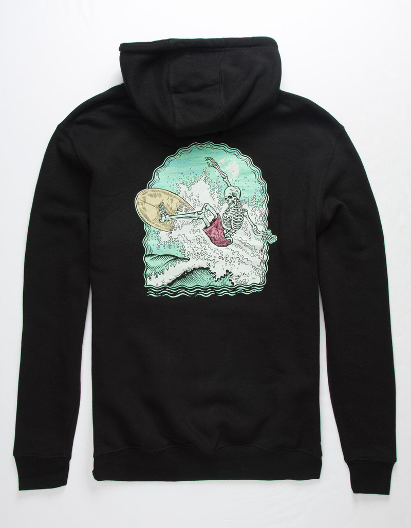 LOST Skeletal Black Mens Hoodie image number 0