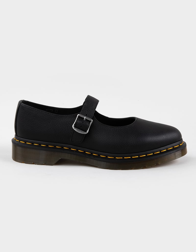 DR. MARTENS Elphie Mary Jane Womens Virginia Leather Shoes image number 0