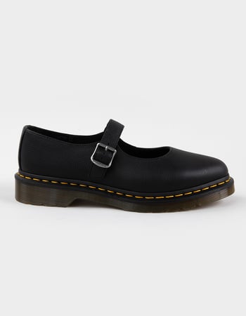 DR. MARTENS Elphie Mary Jane Womens Virginia Leather Shoes Primary Image
