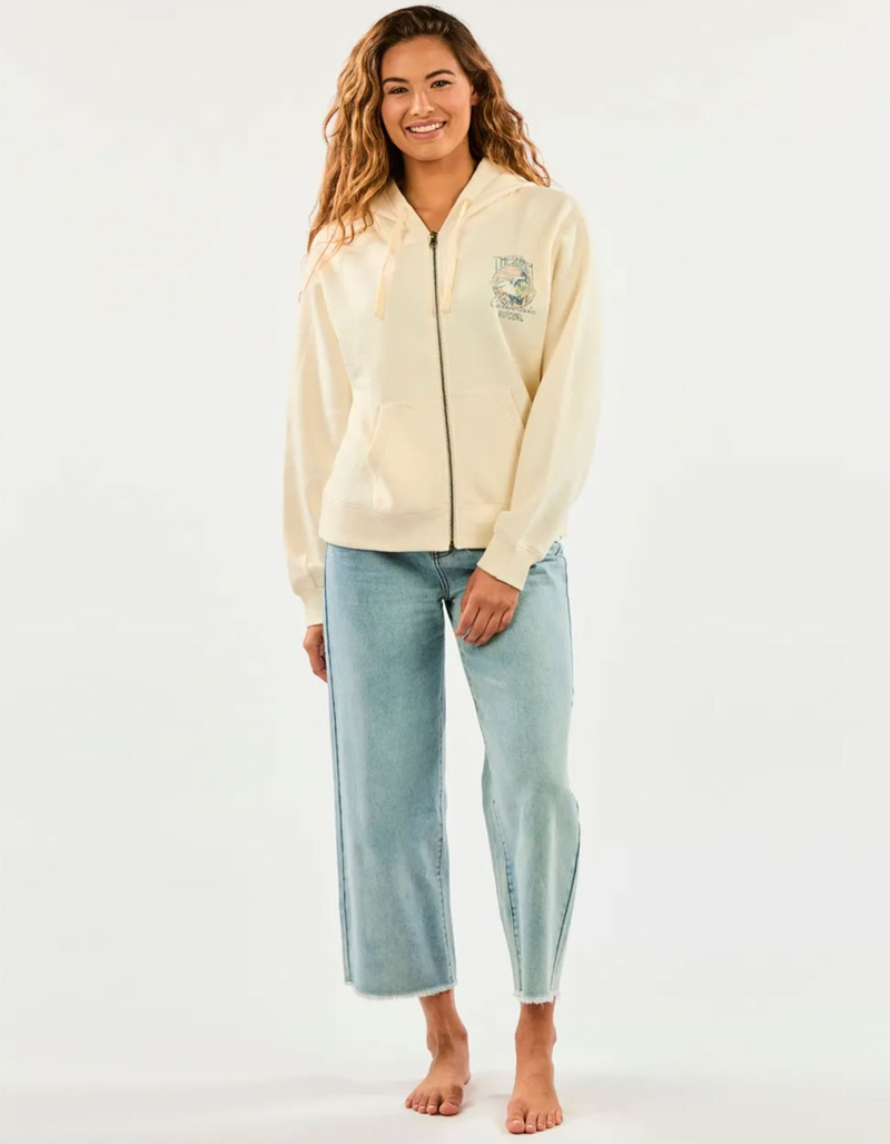 RIP CURL Crafted Womens Zip-Up Hoodie image number 4