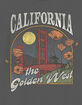 DESTINATION Golden West California Unisex Kids Tee image number 2