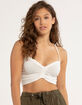 RSQ Womens Cinch Front Cami image number 1