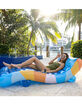 POOLCANDY Good Vibes Deluxe Inflatable Pool Chaise Lounger image number 5