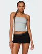 EDIKTED Built In Bra Grommet Tube Top image number 1
