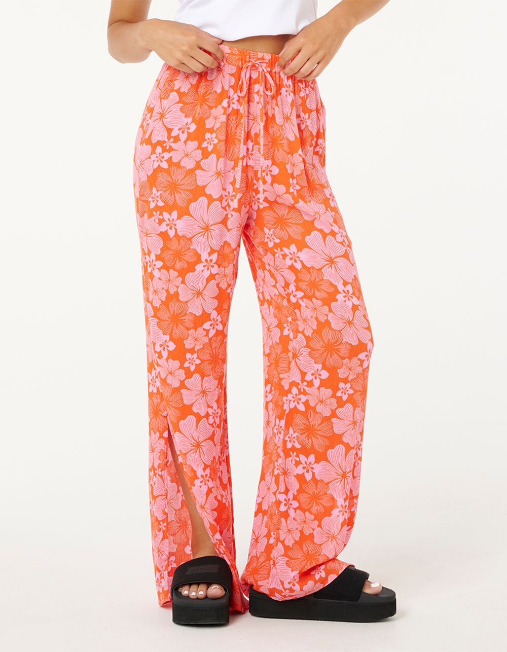 RIP CURL Aloha State Womens Beach Pants - RED - S | Tillys
