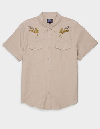 BRIXTON x Ford Mens Western Snap Front Shirt Primary Image