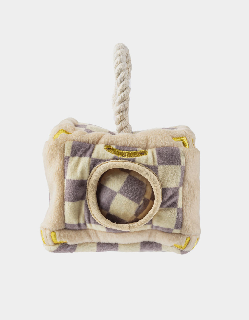 HAUTE DIGGITY DOG Checker Chewy Vuiton Trunk - Dog Activity House image number 3