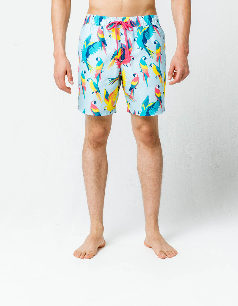 CYA Parrot Mens Volley Shorts image number 2