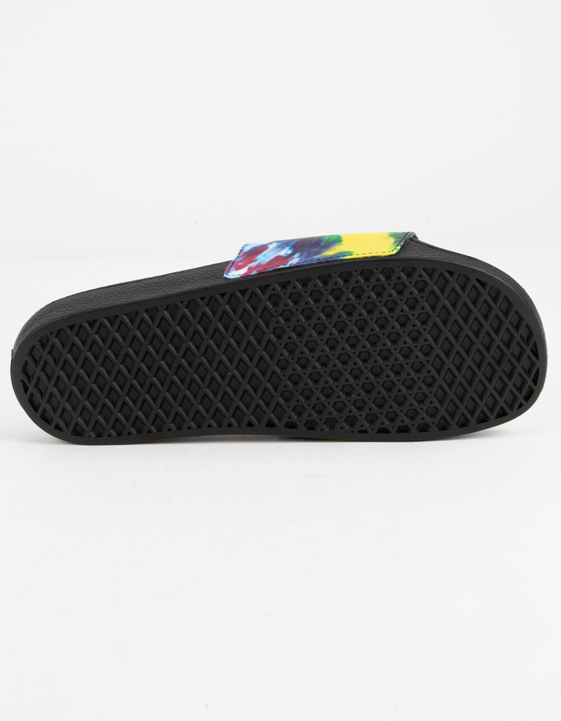 VANS Tie Dye Mysterioso & True White Slide-On Mens Sandals image number 4