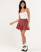 RSQ Plaid Pleated Skirt image number 6