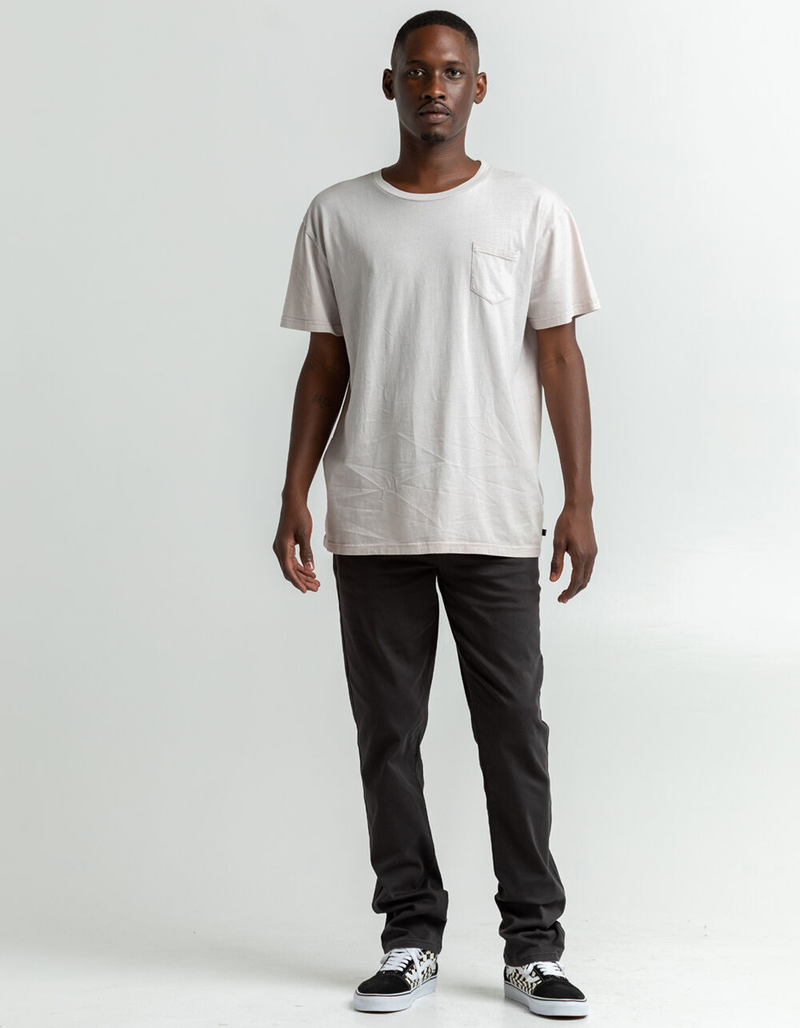 RSQ Mens Mineral Wash Pocket Tee image number 4