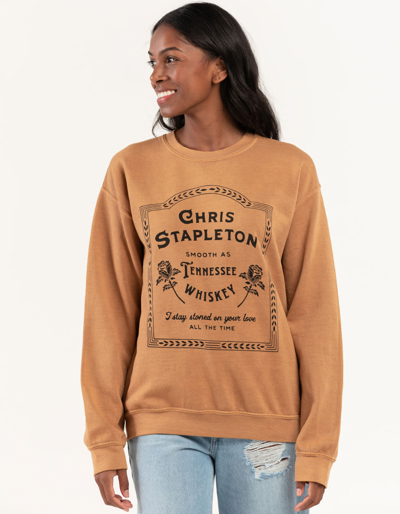 CHRIS STAPLETON Womens Crewneck Sweatshirt image number 3