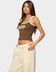 EDIKTED Nashville Cowboy Graphic Tank Top image number 2