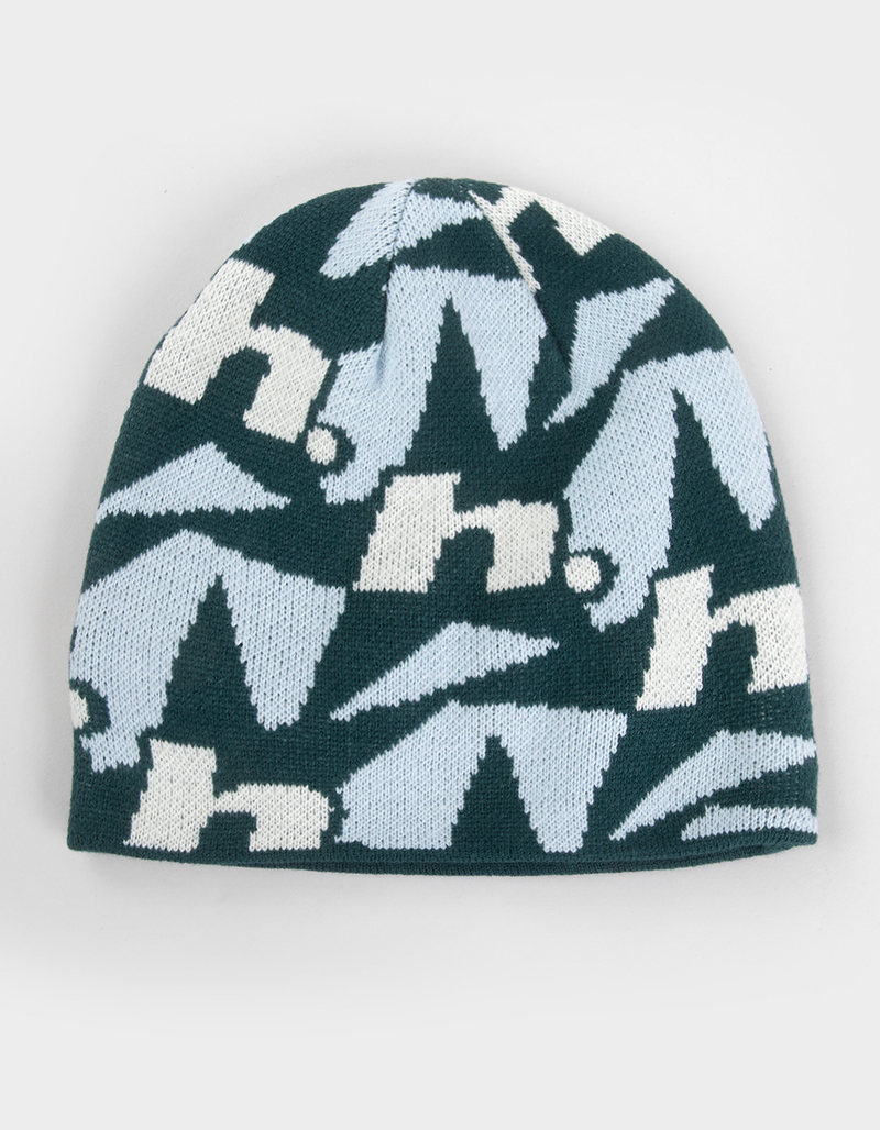 HUF Star Repeat Skull Beanie image number 0