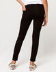 RSQ High Rise Ankle Skinny Girls Black Jeans image number 4