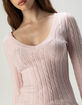 RSQ Womens V-Neck Sweater image number 5
