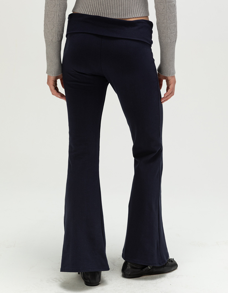 TILLYS Fold Over Flared Womens Pants image number 3