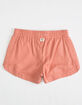 BILLABONG Mad For You Rust Girls Shorts image number 2