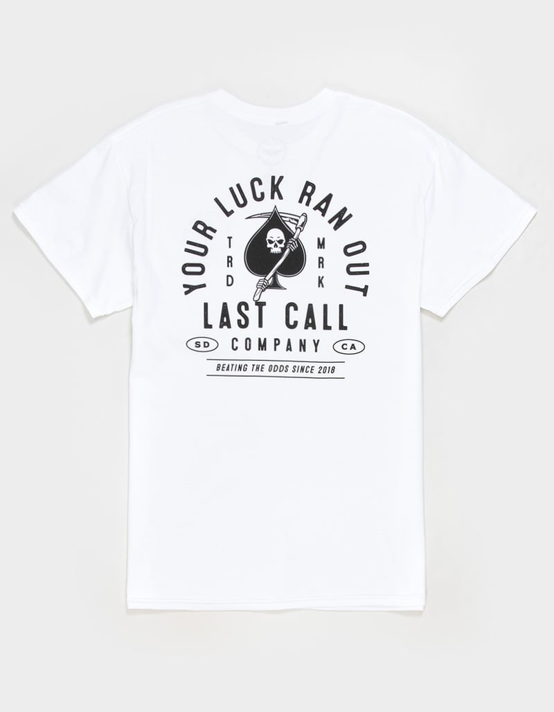 LAST CALL CO. Luck Badge Mens Tee image number 0