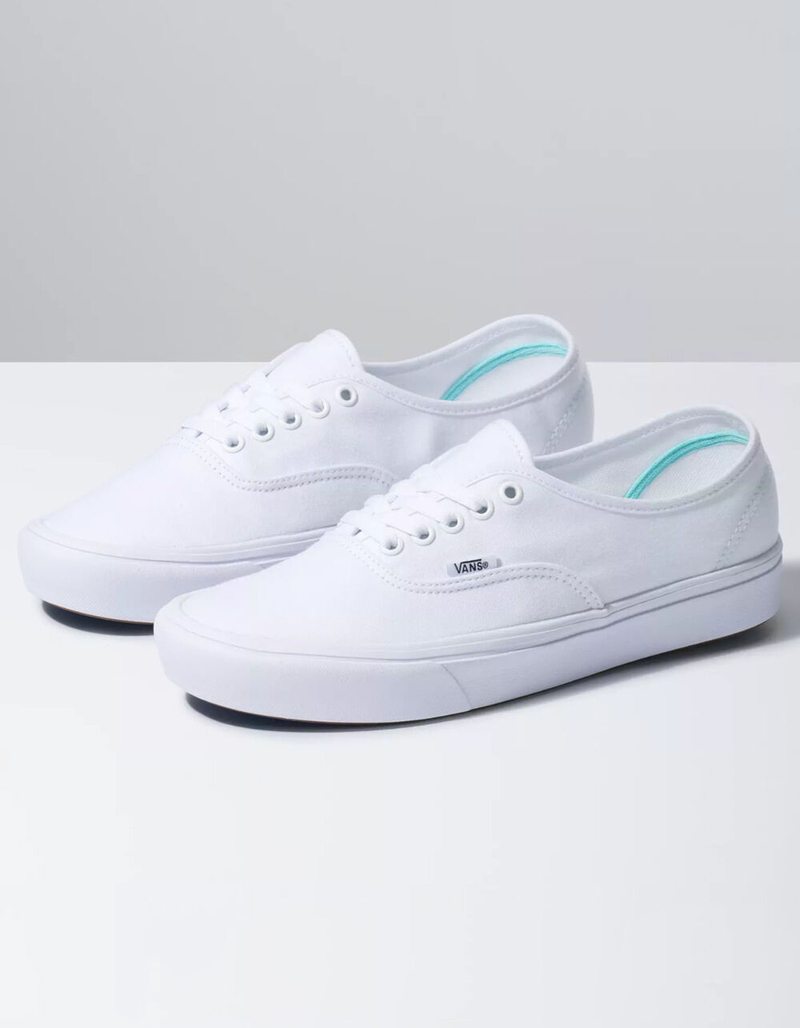 VANS Comfycush Authentic White Shoes image number 1
