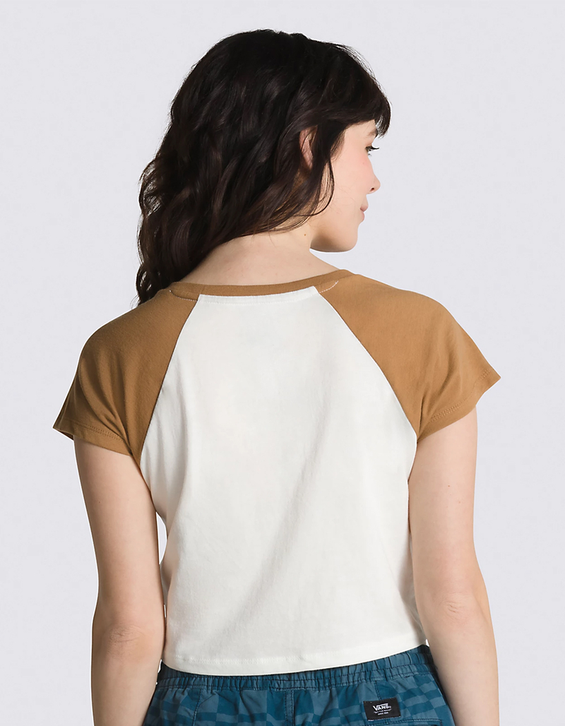 VANS OTW Branch Raglan Womens Crop Tee image number 4