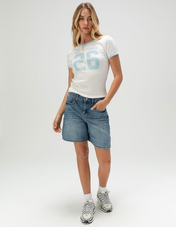 RSQ Womens West Coast 26 Ringer Tee Alternative Image