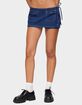 EDIKTED Giselle Wrap Denim Mini Skort image number 1