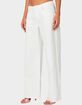 EDIKTED Bow Pocket Relaxed Jeans image number 2