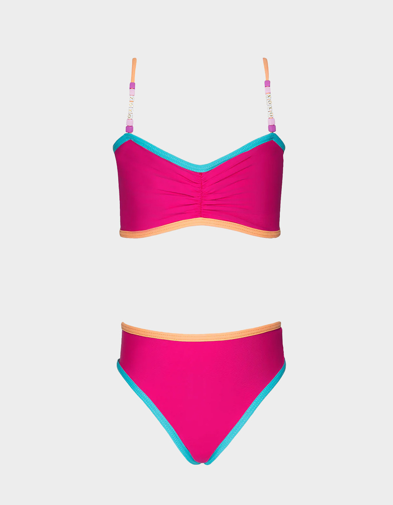 PQ SWIM Bubble Gum Kensie Girls Bikini Set image number 0
