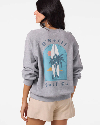 O'NEILL Boardwalk Womens Crewneck Sweatshirt Primary Image