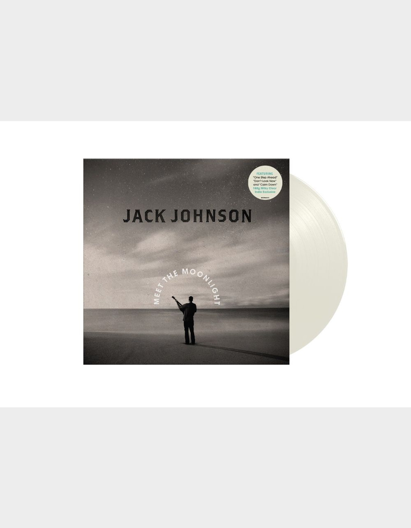 JACK JOHNSON Meet The Moonlight (Colored Vinyl, Silver, 180 Gram Vinyl, Indie Exclusive) image number 0