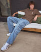 LEVI'S 578 Mens Baggy Cargo Jeans - Joyful Clouds image number 5