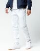 CHARLES AND A HALF Soft White Mens Twill Jogger Pants image number 1