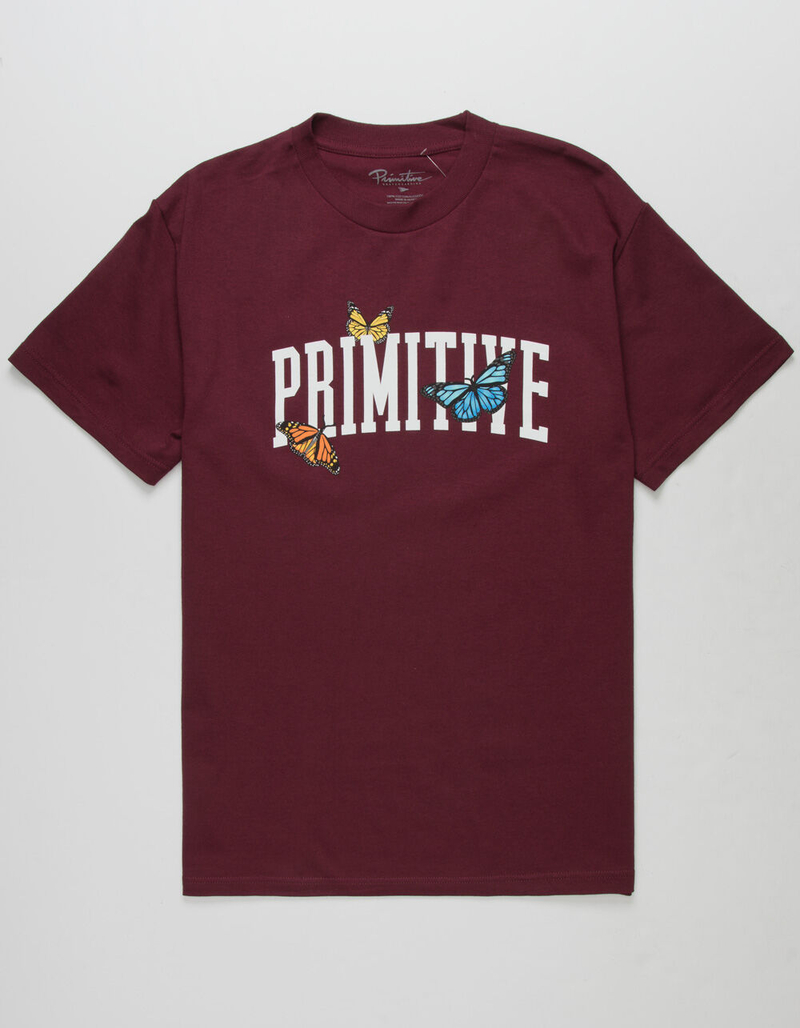 PRIMITIVE Collegiate Butterfly Mens T-Shirt image number 0