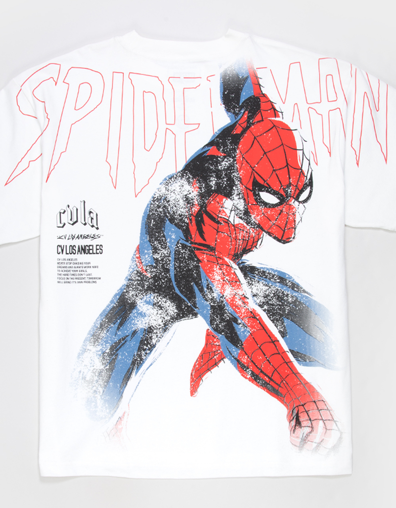 CVLA x Marvel Spider-Man Web Slinger Mens Boxy Tee image number 5