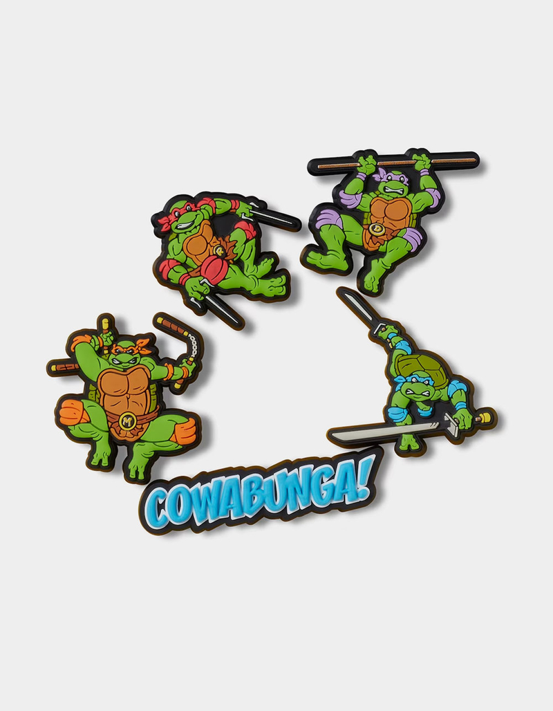 CROCS x Teenage Mutant Ninja Turtles 5 Pack Jibbitz&trade; Charms image number 0